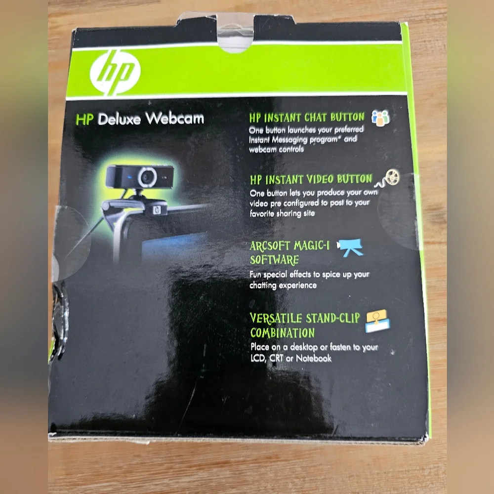 NEW HP Deluxe Webcam